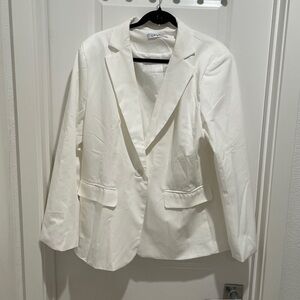 White blazer. Size XXL